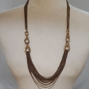 And Klein Gold Chain Necklace